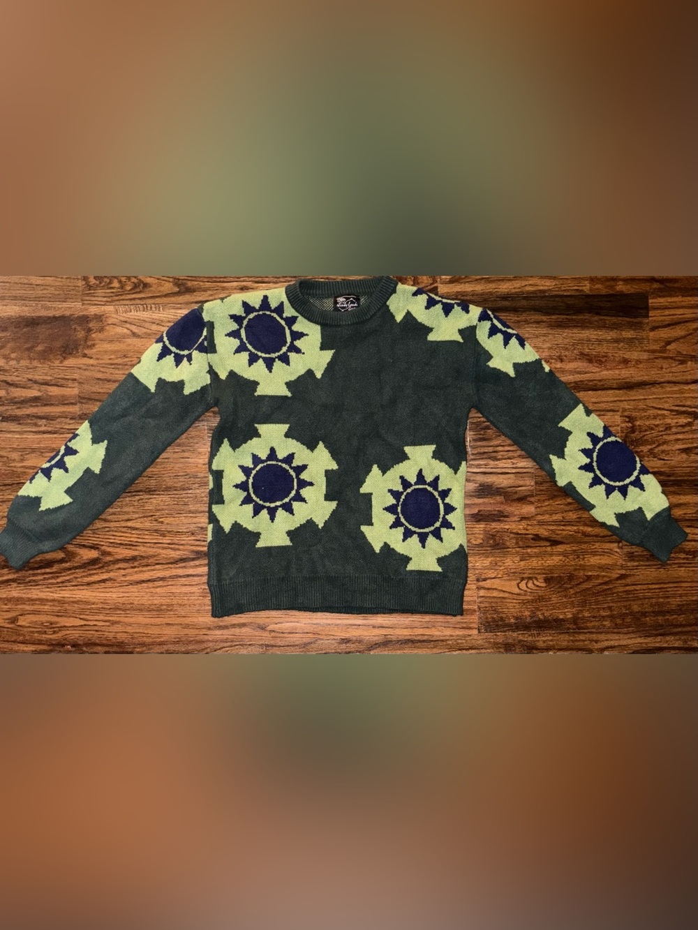 Steady Hands Roronoa Zoro Wano Country anime sweater, rare, XS, green, unisex